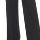 Calvin Klein Women's Flare Slit Wide Leg Pants Black Size 6