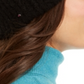INC International Concepts Women's Allover Gemstone Beanie Black One Size