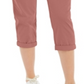 Style & Co Women's Chino Capri Pants Pink Size 8