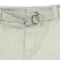 Unionbay Men's Belted Mid Rise Flat Front Cargo Shorts Beige Size 34