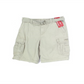 Unionbay Men's Belted Mid Rise Flat Front Cargo Shorts Beige Size 34
