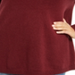 Style & Co Women's Plus Ribbed Metallic Sweater Red Size 0X