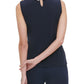 Tommy Hilfiger Women's Sleeveless Top Navy Size S