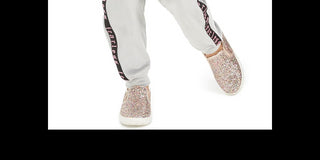 Ideology Little Girls Side-Taped Velour Sweatpants Shark Fin Gray Size 6