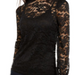 INC International Concepts Women's Lace Blouson Top White  Size Small