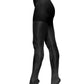 Berkshire Women's Plus Shine Tights Easy on! Control Top Black Size Petite