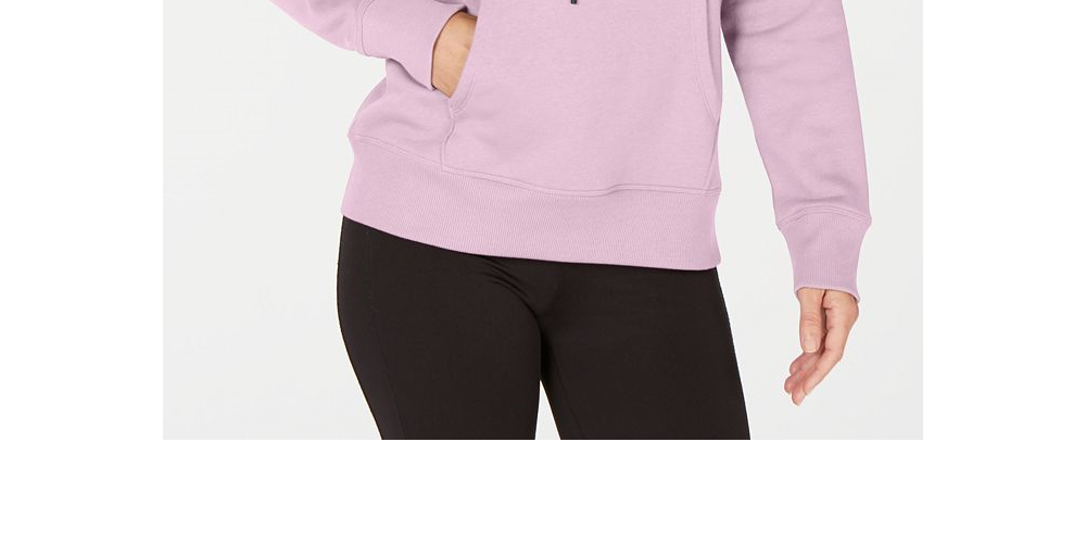 Under Armour Women's Rival Logo Fleece Hoodie Gray Size Medium