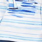 Karen Scott Women's Boat Print Embellished Top White Size S