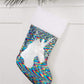 Holiday Lane Women's Sequin Unicorn Stocking Socks Gray One Size