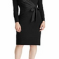 Ralph Lauren Women's Bow Detail Dress Black Size 8