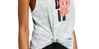 NIKE Women's Logo Graphic Tank Active Wear Top Green Size M