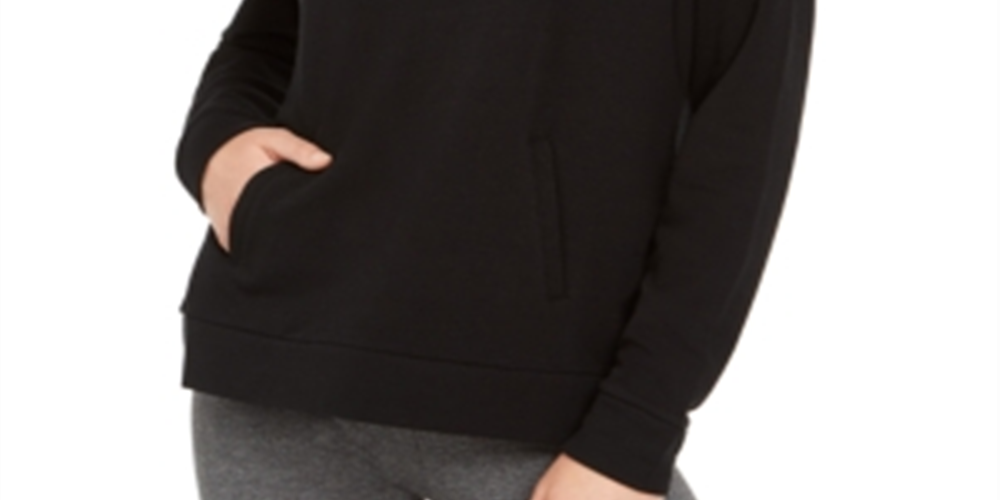 32 Degrees Women's Drawstring Hoodie Black Size Small