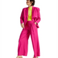 INC International Concepts Women's  Oversized Blazer Oversized Blazer Jazzy Pink Size M
