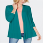 Karen Scott Women's Open Front Cardigan Blue Size Petite Small