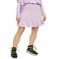 Free People Women's Ribbed Ruffled Trim Skirt Purple Size Medium