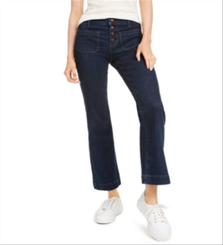 OAT Women's Sailor Bootcut Jeans Blue Size 29