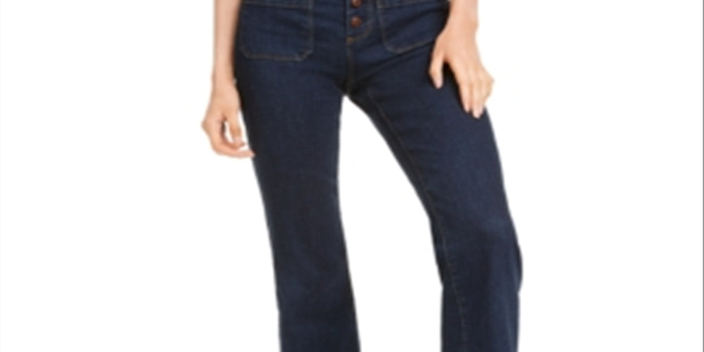 OAT Women's Sailor Bootcut Jeans Blue Size 29