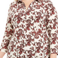 Charter Club Women's Plus Polo Style Shirt White Size -3XL
