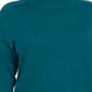 Karen Scott Women's Plus Cotton Mock Neck Sweater BlueSize 2XL