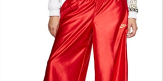 Nike Women's Tech Fitness Track Pants Red Size Large