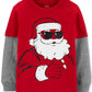 Carter's Boy's Cool Santa Slider T-Shirt Red Size 4T