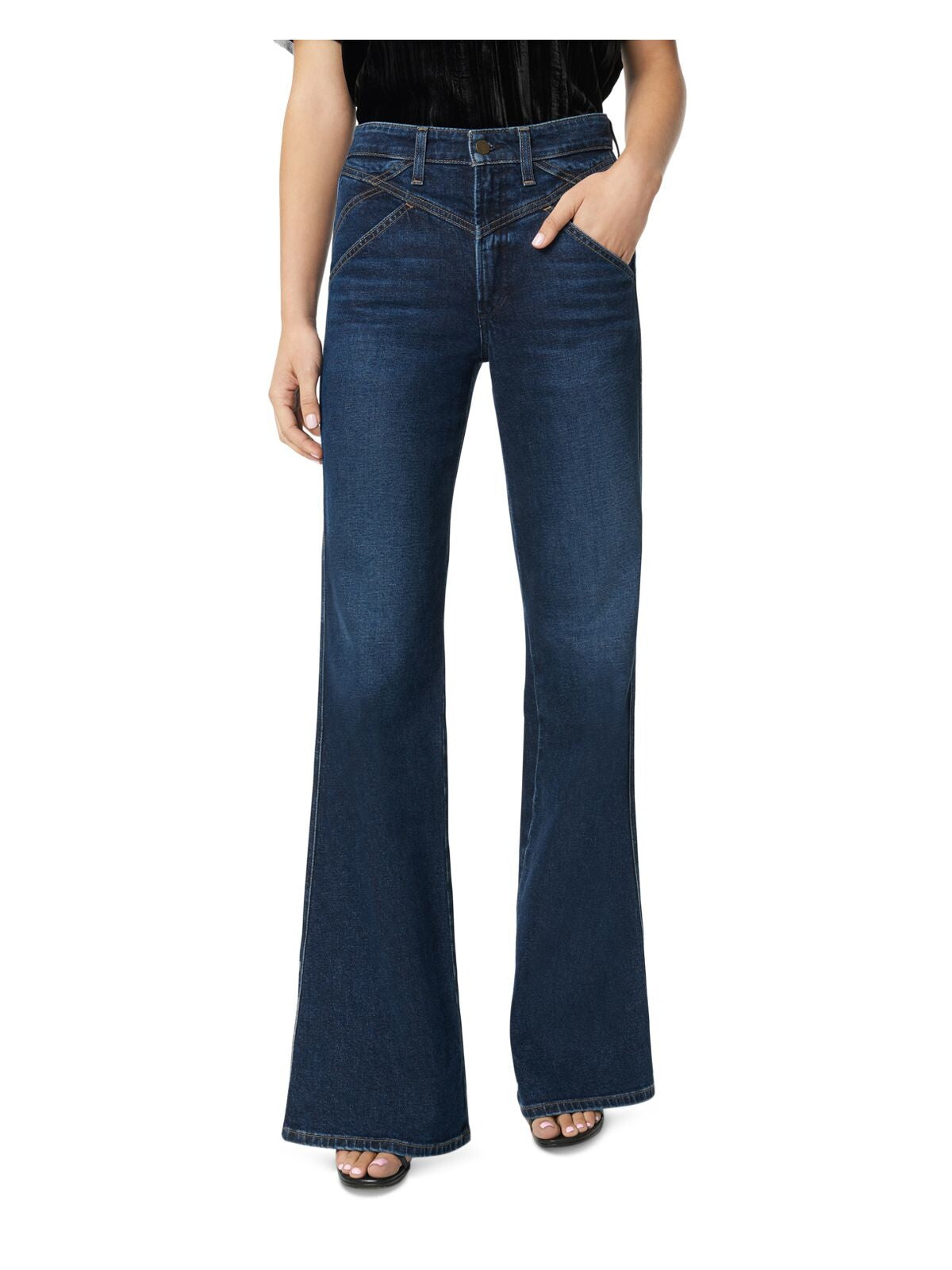 Joe's Jeans Women's Molly High Rise Flare Jeans Blue Size 29
