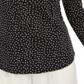 Charter Club Women's Pima Cotton Mock Neck Top Black Size X-Small