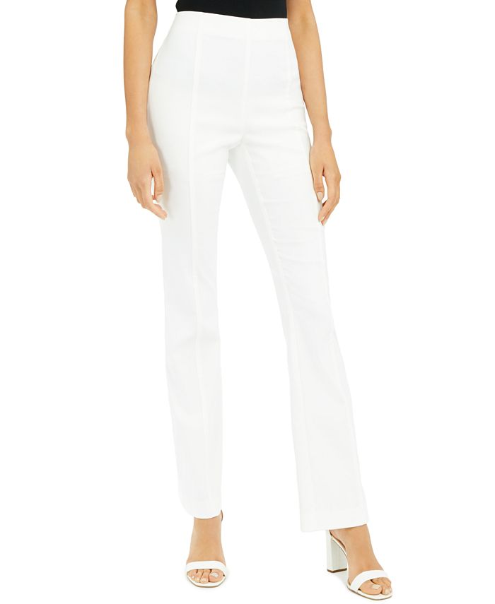 Alfani Women's Pull on Trousers White Size 8