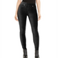 Michael Kors Women's Corduroy Pull on Leggings Black Size Small