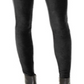 Michael Kors Women's Corduroy Pull on Leggings Black Size Small