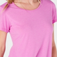 Ideology Women's Fitness Running T-Shirt Pink Size L