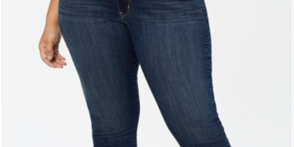 Levi's Women's Plus 711 Denim Skinny Jeans Blue Size 24W