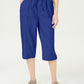 Karen Scott Women's Capri Pants Brown Size PP