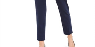 Alfani Women's Slim Leg Pants Dark Blue Size 6