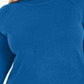 Karen Scott Women's Plus Size Turtleneck Luxsoft S Deep Pacific Size  0X