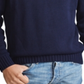 Ralph Lauren Men's Long Sleeve Crew Neck Sweater Blue Size Small