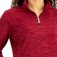 Karen Scott Women's Half Zip Pullover Red Size Medium