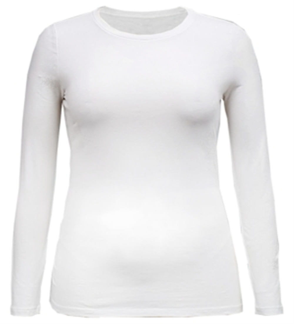 Style & Co Women's Petite Long-Sleeve Top Bright White PXS