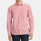 Calvin Klein Men's Extra Fine Cotton Gingham Slim Fit Shirt Red Size M
