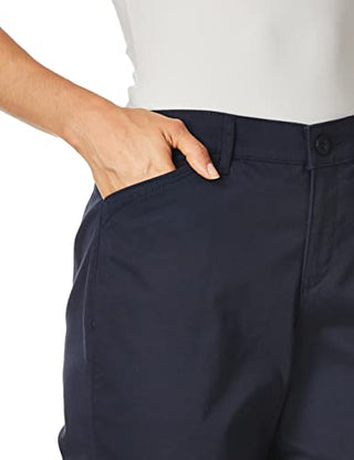 Gloria Vanderbilt Women's Anita Straight Trouser Pant Blue Size 14