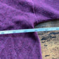 Style & Co Women's Plus Seamfront Mixed Media Tunic Top Purple size 0X