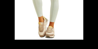 Guess Women's Active Lace up Leggings Green Size Large