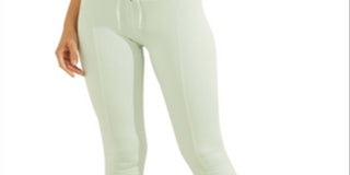 Guess Women's Active Lace up Leggings Green Size Large