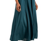 INC International Concepts Women's Belted Maxi Shirtdress Green Size 10