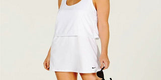 Nike Women's  Sleeveless Scoop Neck Top White Size L