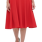 Tommy Hilfiger Women's  Sleeveless MIDI Shirt Dress Dress Red Size 10