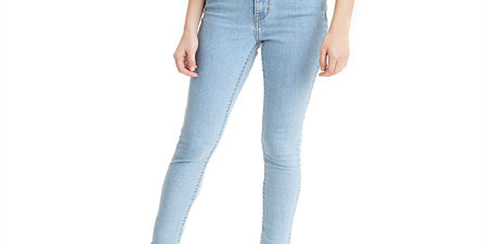 Levi's Women's 720 High Rise Super Skinny Jeans Blue Size 28