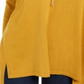Style & Co Women's V Neck Tunic Sweater Yellow Size Small