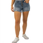 Indigo Rein Junior's Distressed Cuffed Denim Shorts Blue Size 9