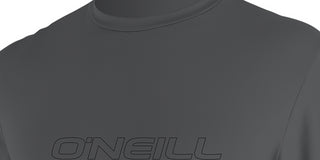 O Neill Men's Basic Skins Long Sleeve Sun Shirt Gray Size XL